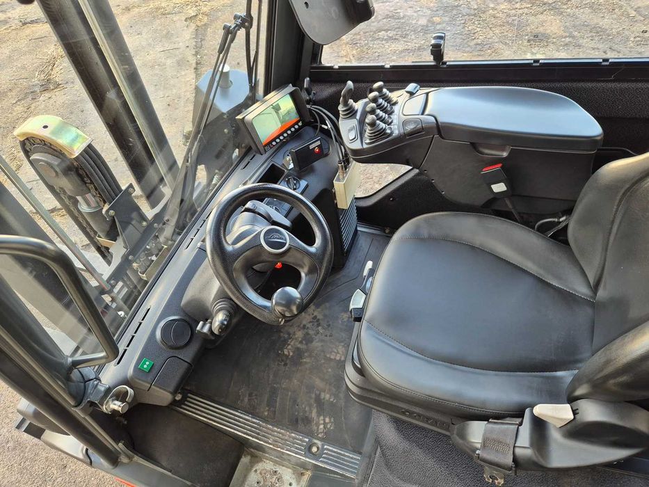 Linde H20-600 • wolny skok • KABINA • 4 sekcje • LEASING wózek H25