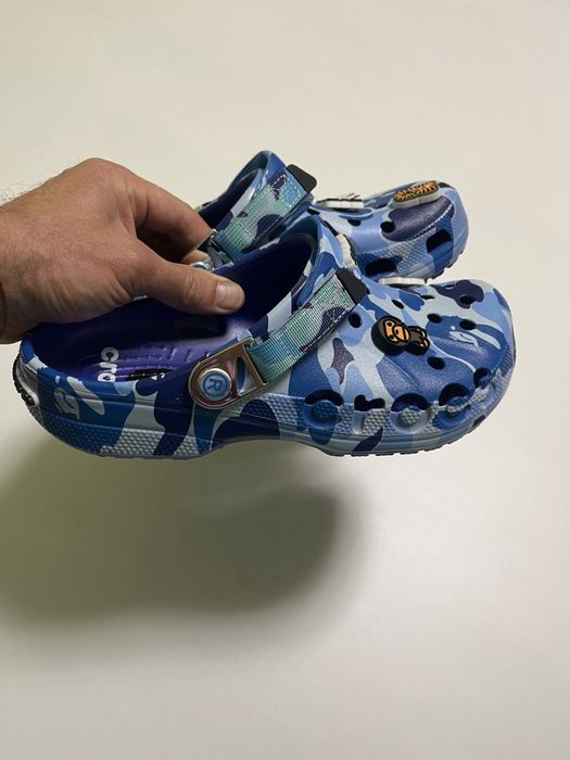 Crocs bape aape baby milo balenciaga supreme chrome hearts кроксы