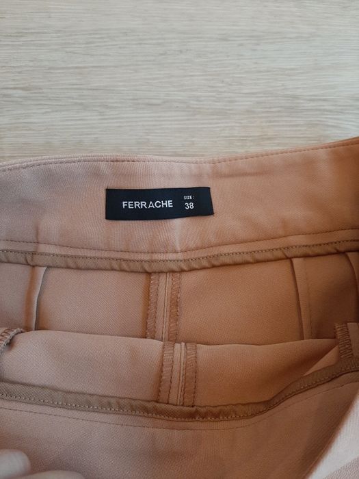 Calções beige Ferrache nr 38