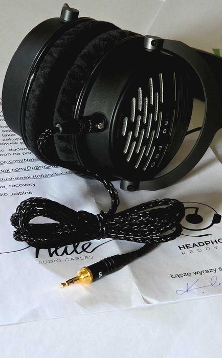 Beyerdynamic DT1990 PRO I 250 Ohm, na gwarancji, Amiron MOD, gratis dodatkowy kabel NATE AUDIO CABLES