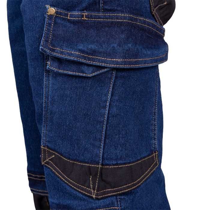 Летние штаны джинсовые рабочие JEANS 303-T BLUE 2363