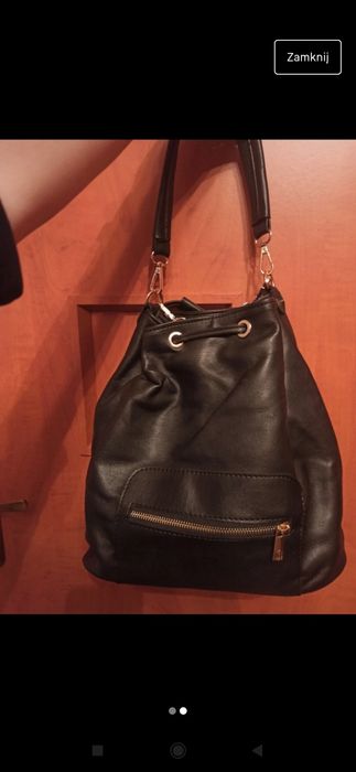 Torebka damska czarna
