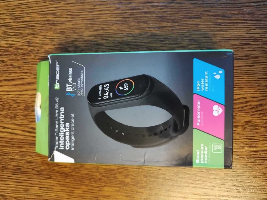Smartband TRACER T-Band Libra S5 v2 Czarny