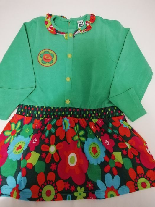 Vestido + blusa Tuctuc menina