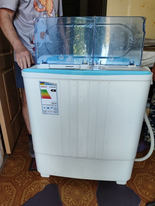 Пральна машина напівавтомат 6,5 кг Saturn