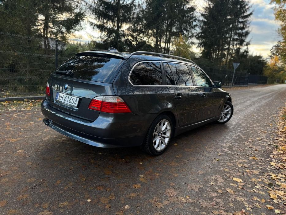 BMW Seria 5 BMW Touring 3.0d Automat 6HP Nawic CIC Grzane Fotele Skóry Alu