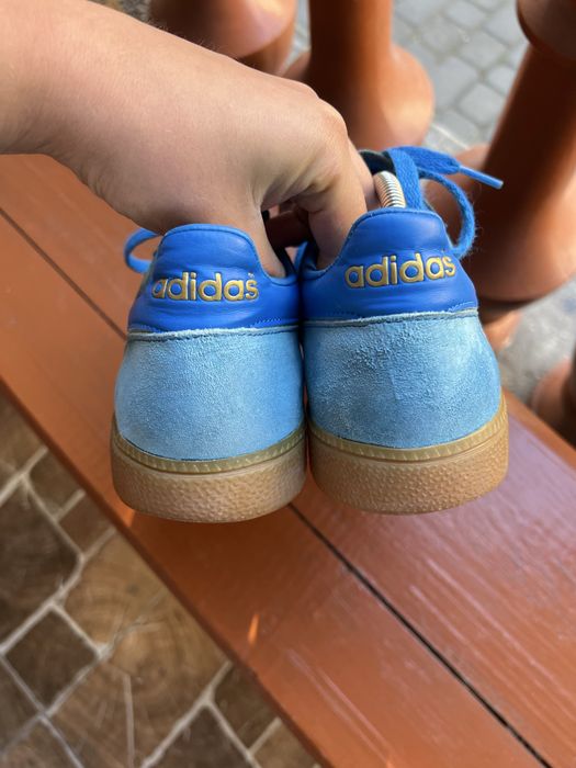 Adidas Spezial замшеві чоловічі сині кросівки 42 розмір