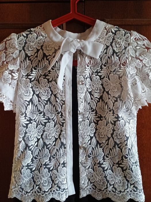 Кофтинка-накидка шкільна Ріст 128