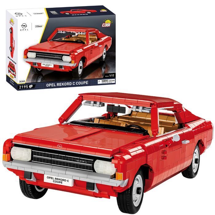 Klocki Cobi 24345 Samochód Opel Rekord C Coupe Cars 1:12 2195 El.