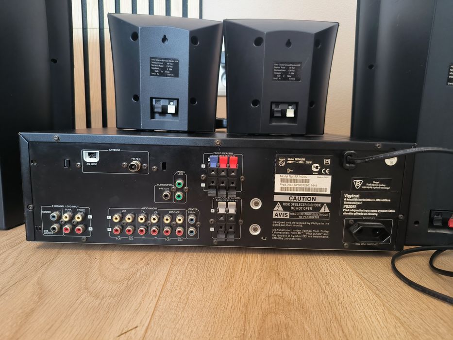 Zestaw amplitunera kina domowego 5.1 Philips fr740/00