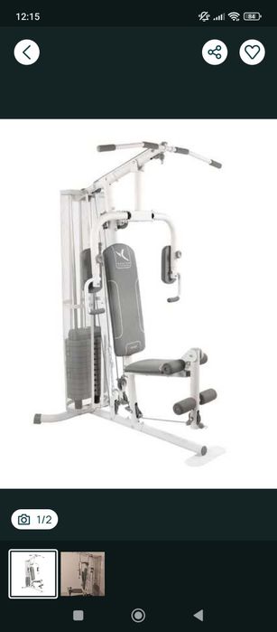 Máquina de musculação multifunções