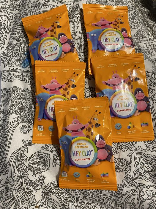 5 packs selados Hey Clay - Continente