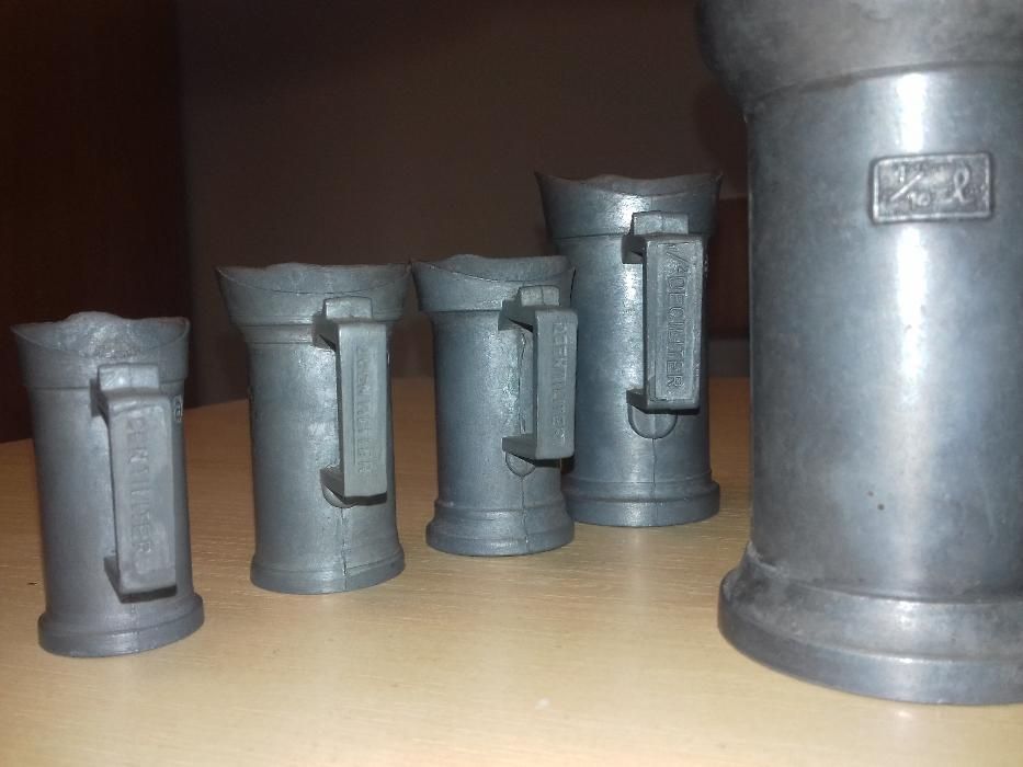 maiarki cynowe  z przełomu  XIX/XX wiek - antyk