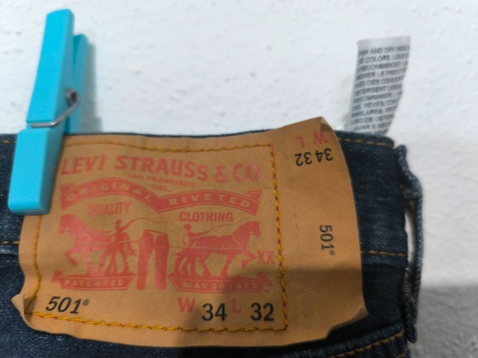 Calças de ganga Levis 501 - estão novas!