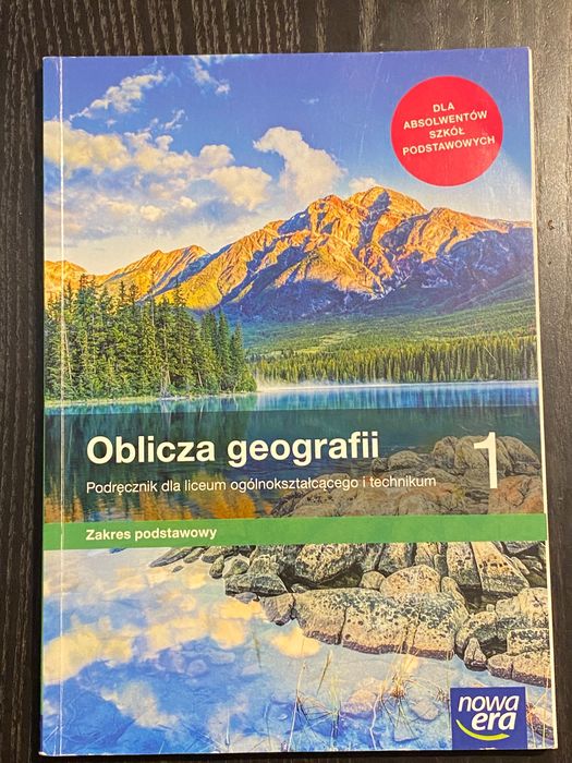 Oblicza geografii 1, podręcznik, zakres podstawowy, Nowa Era