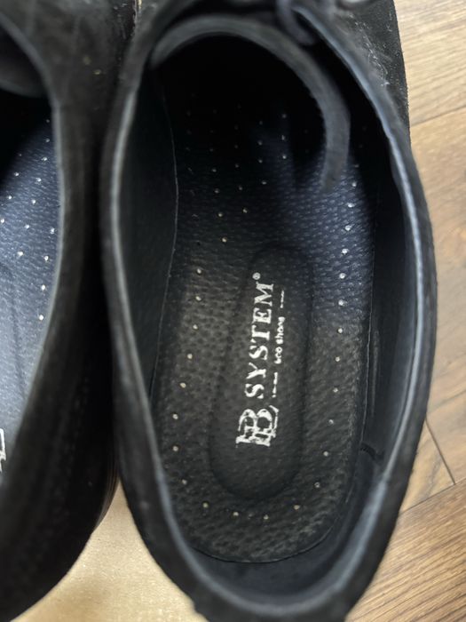 Туфлі чоловічі замшеві