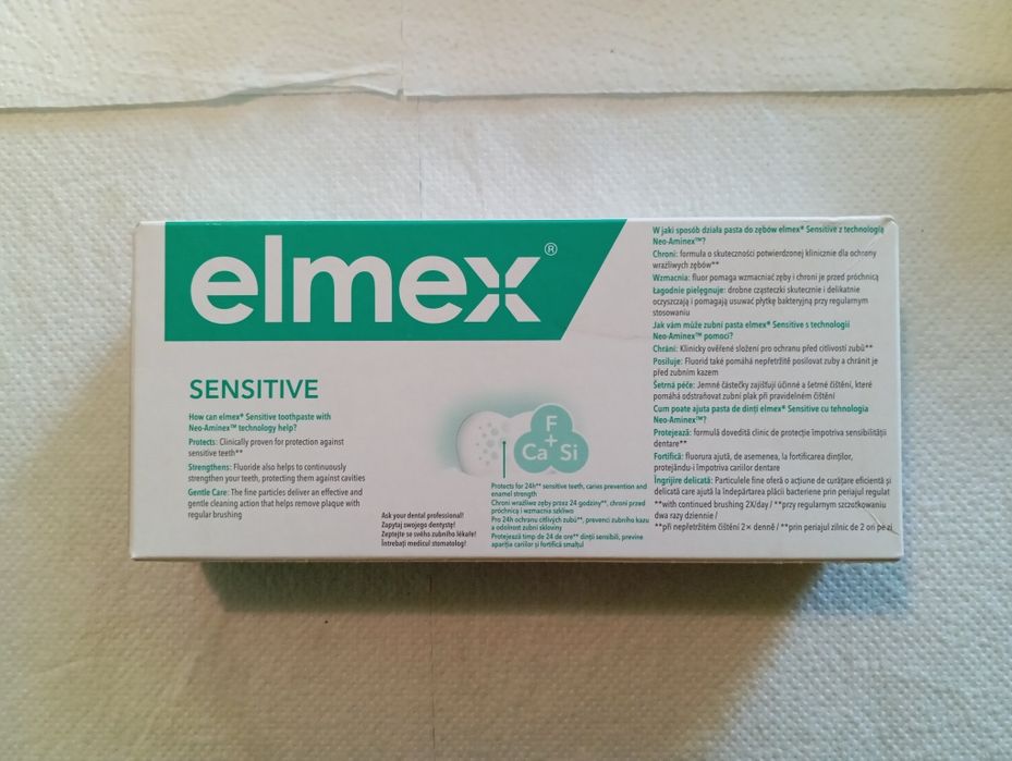 Elmex Sensitive Pasta do Zębów 75ml 6 szt.