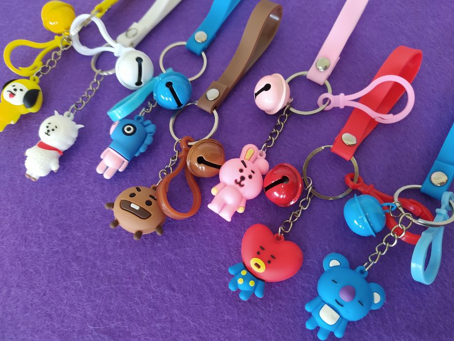 BTS/BT21 - Porta-chaves