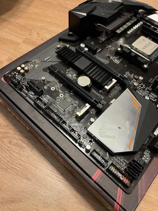 Płyta Główna Gigabyte Aorus B450 Elite + Procesor Ryzen 5 3600