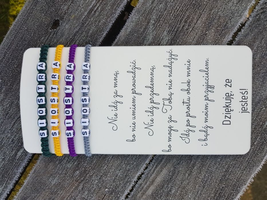 Bransoletka /Dla przyjaciół/ sióstr/