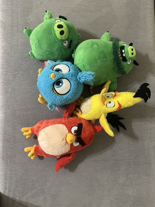 Angry  birds   Мʼякі іграшки