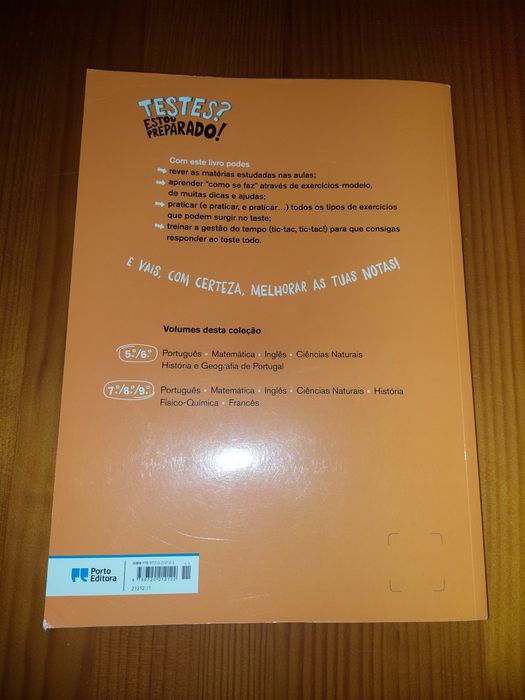 Livro Testes? Estou Preparado!  Português 6°ano