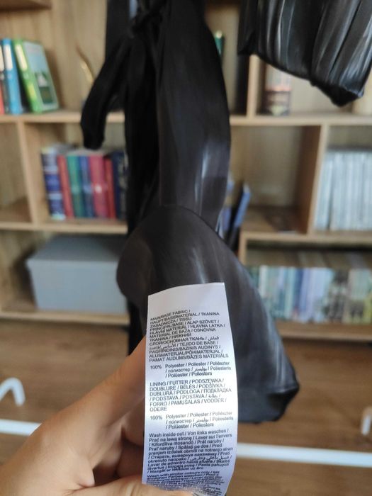 czarna sukienka orsay M L mała czarna elegancka szmijzerka