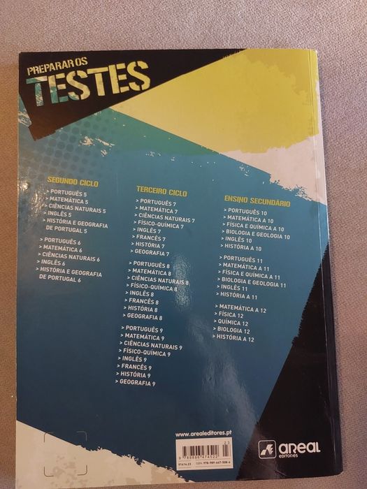 Livro Preparar os testes de Português 6° ano