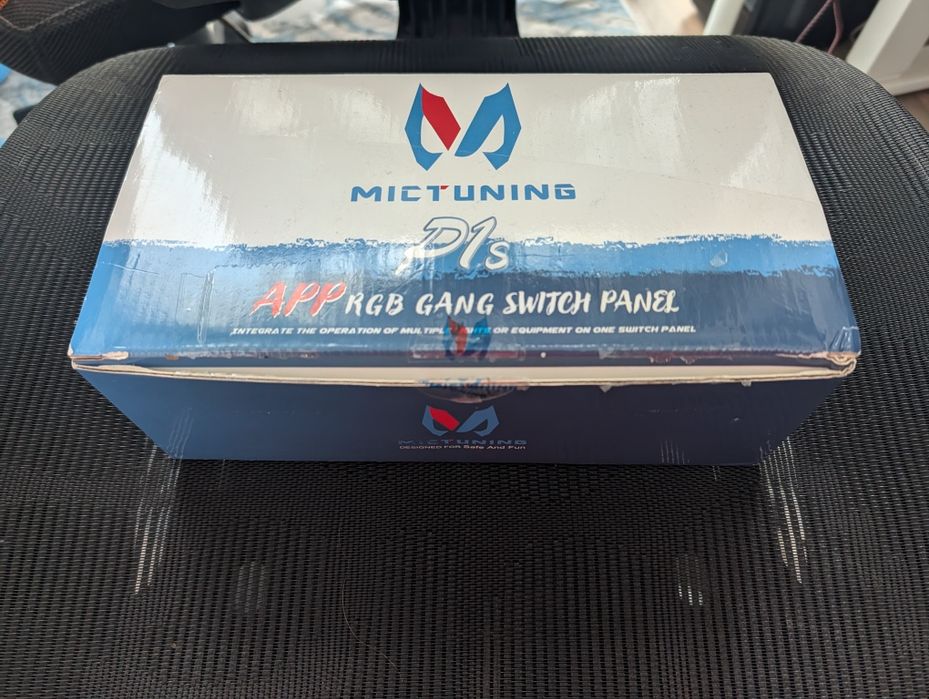 Mictuning P1s RGB 12 Gang 5" Switch Panel