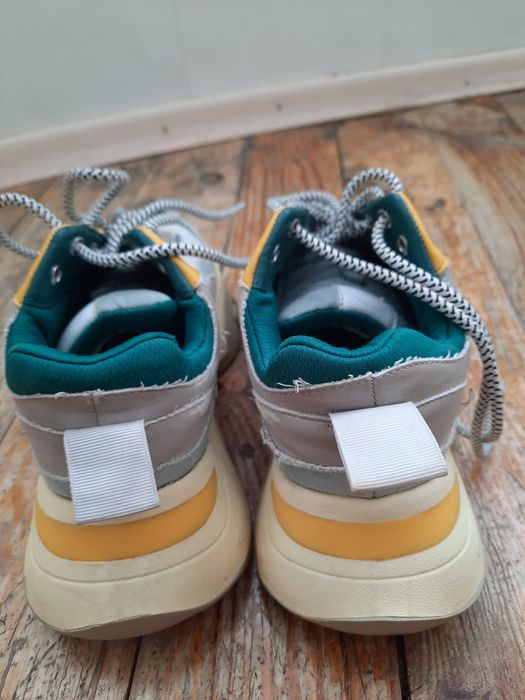 Кроссовки Pull&bear стильные на платформе, р.37 полномерный, б/у