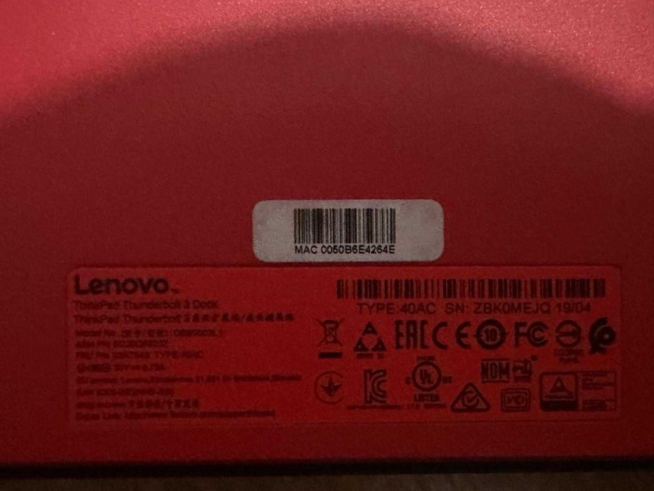 Lenovo ThinkPad USB-C Dock