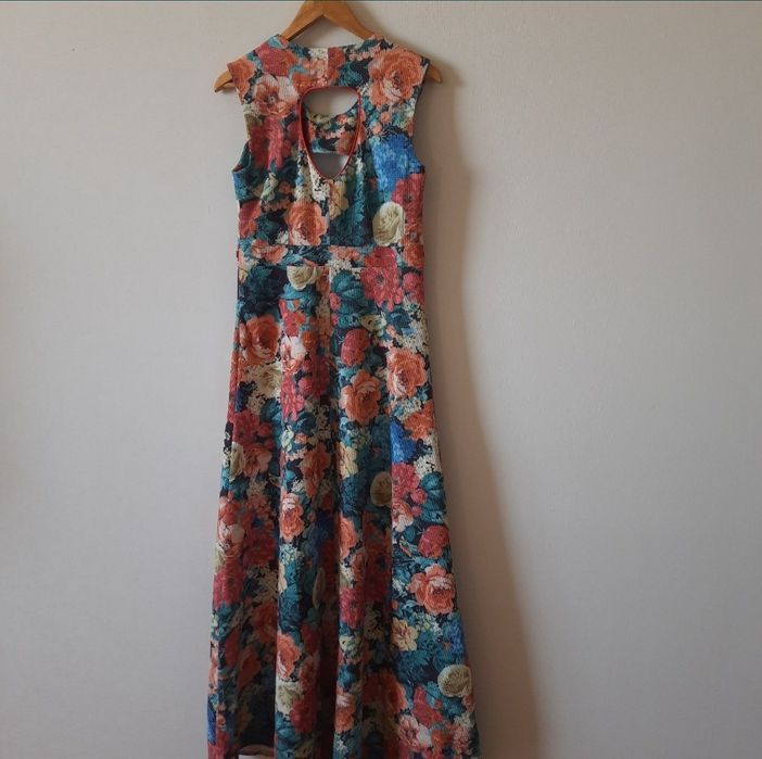 Платье макси в пол Topcapy 48р L Турция аналог Gizia, Beliza