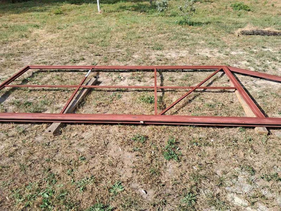 Каркас откатных ворот, свари сам, откатные ворота, відкатні ворот, ксс
