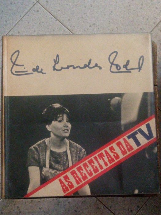 As receitas da TV de 1967 - Maria de Lourdes Modesto - artigo para colecionadores