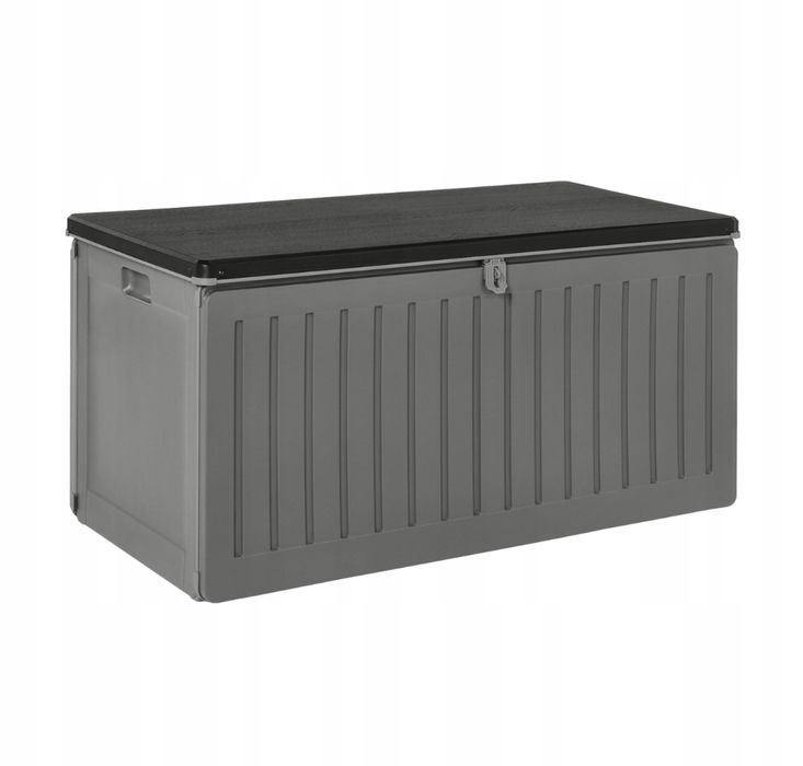 Skrzynia Ogrodowa Schowek z Siedziskiem 270 L Duża Pojemna na Ogród