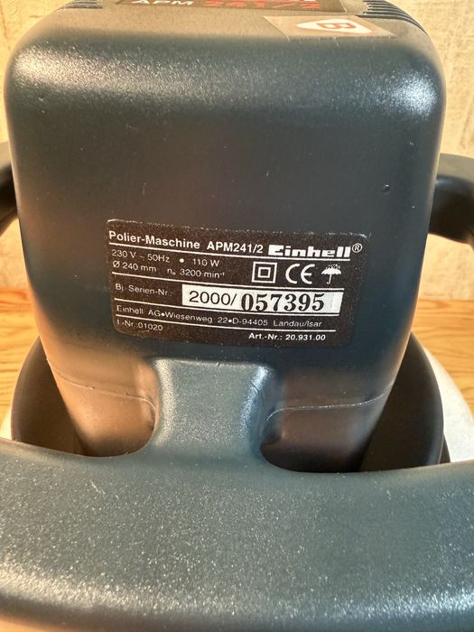 Polerka samochodowa Einhell AMP 241/2 – 110W