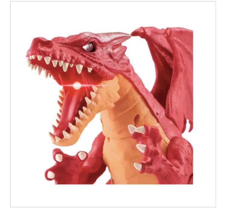 Інтерактивна іграшка Zuru (Зуру) Дракон Robo Alive Ferocious Dragon - Вогняний Дракон