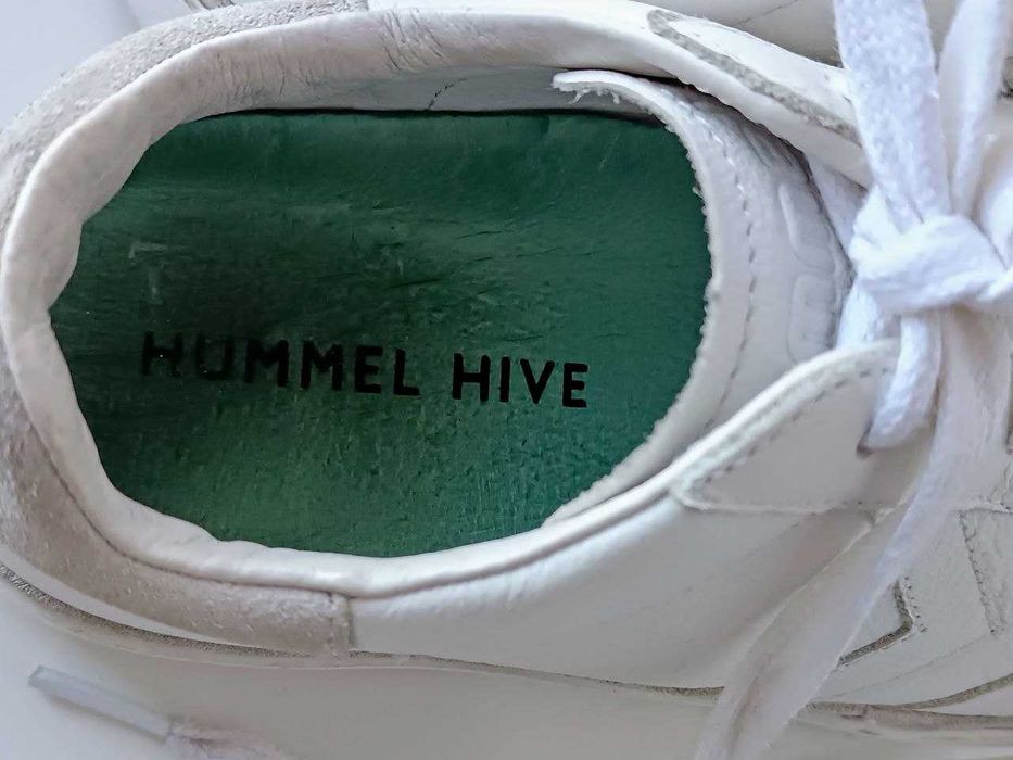 ШКІРА! Кросівки, кеди, мокасини унісекс бренду Hummel Hive (Данія) 36р