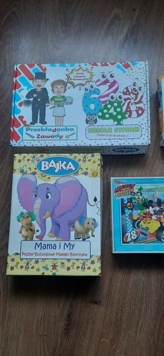 Zestaw puzzli dla 2 i 3 latka