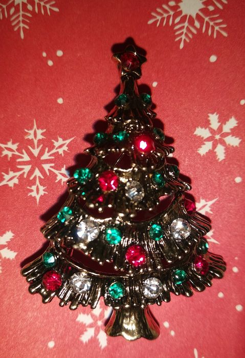 Брошка ялинка Брошка новорічна ялинка