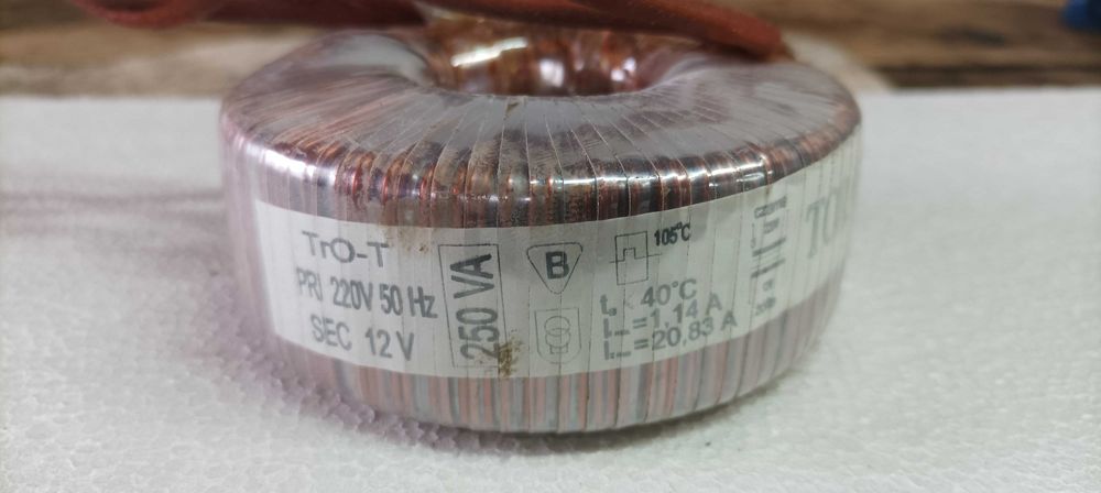 Transformator toroidalny 220V   250 VA