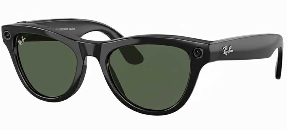 NOWE Okulary Meta Ray-Ban Skyler Czarny połysk
