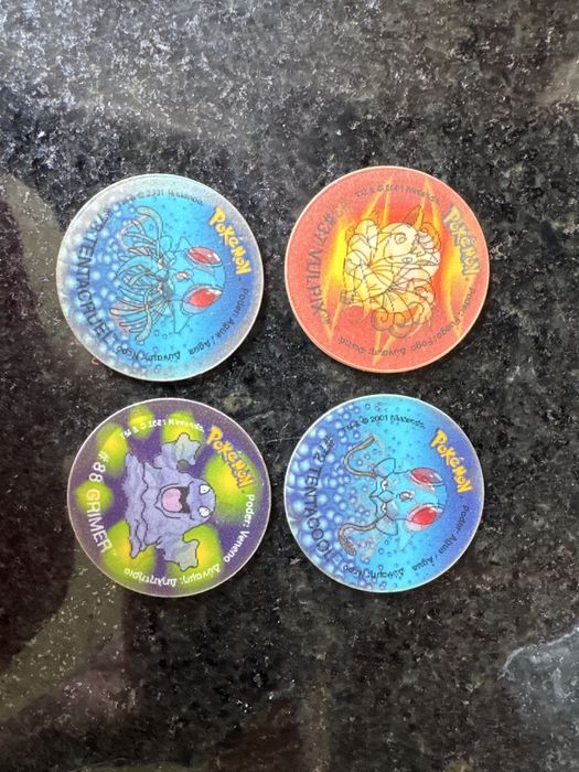 Pokemon Tazos 2 3D (evoluções) (Matutano)