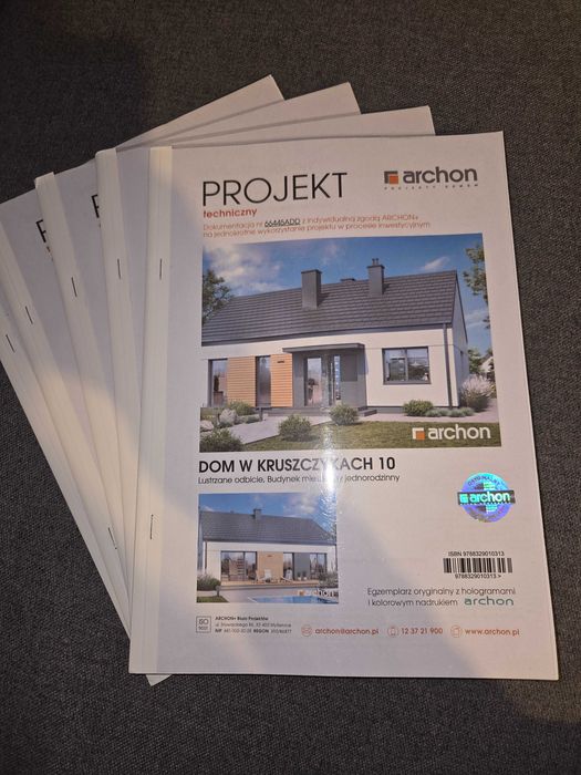 Projekt domu Archon Dom w Kruszczykach 10 lustrzane odbicie