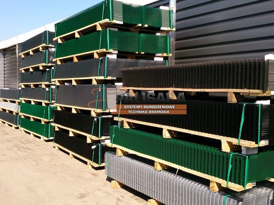 OGRODZENIA PANELOWE - Panele ogrodzeniowe H=1,23m OC + KOLOR - 1230 mm