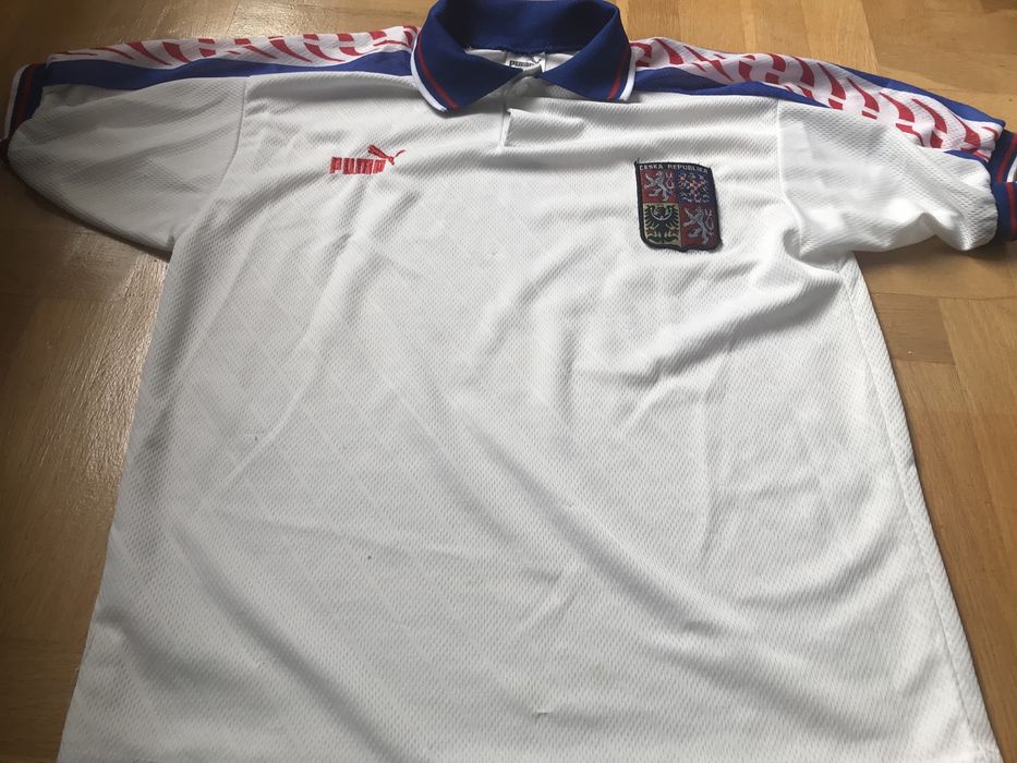 Camisola vintageoficial Républica Checa (Chéquia) anos 90