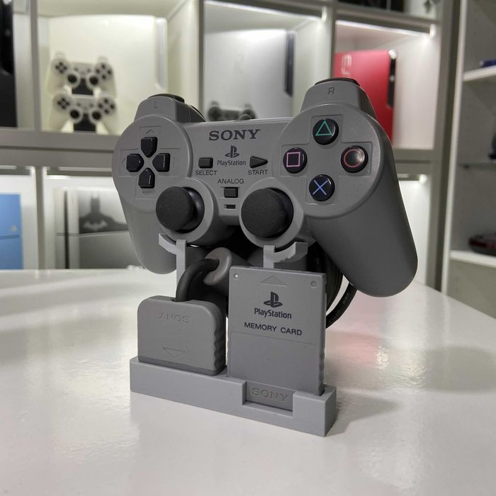 Suporte para Controle de PlayStation 1 com Analógicos
