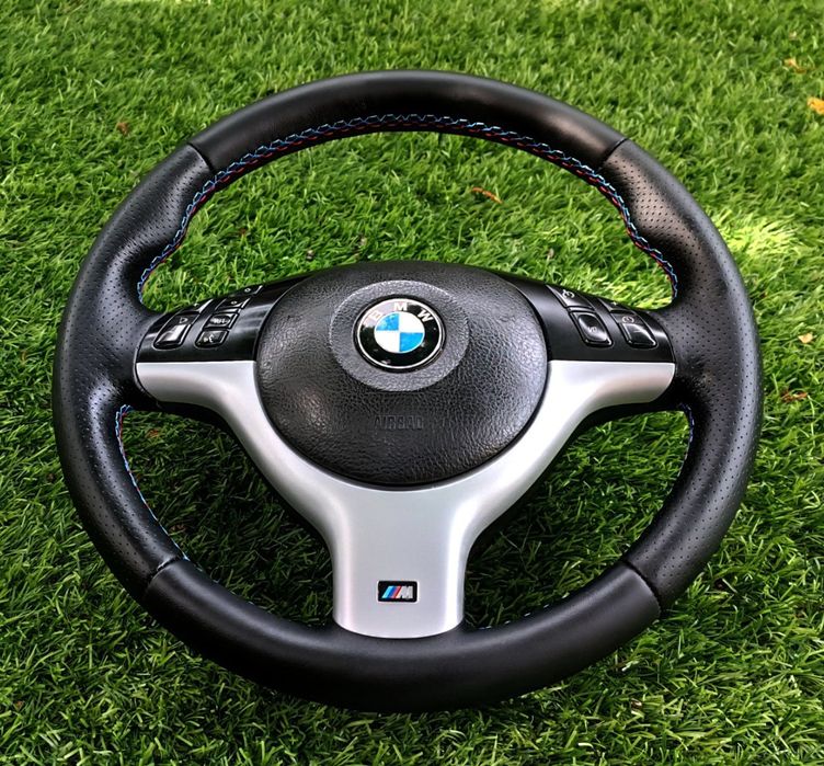 Volante bmw e46 pack m personalizado completamente novo