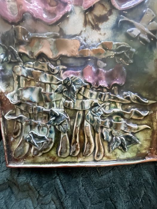 plakieta artystyczna ceramiczna