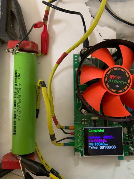 Аккумулятор CBAK 32140FS 15000mAh 15A Lifepo4 3.2 вольт классА